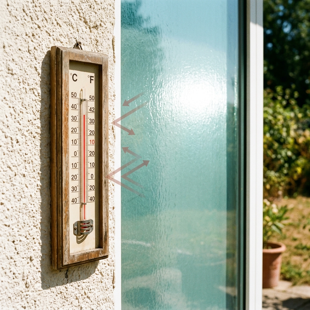 Fenêtres et canicule nîmoise : Vitrage contrôle solaire vs climatisation, le comparatif